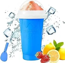 Slushie Maker Cup, TIK TOK Magic Quick Frozen Smoothies Cup, Double Layer Squeeze Slushy Maker Cup, Cool Stuff Slushy Maker Portable Squeeze Ice Cup Birthday Gifts for Kids