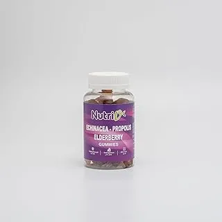 Nutriv Echinacea Propolis and Elderberry Gummies 60-Pieces