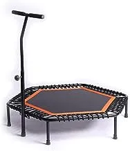 Trampoline Fitness Trampoline Children's Hexagonal Trampoline Indoor Trampoline Home Trampoline Bouncing Bungee Adult Sports Weight Loss Device (diameter 1.2 Meters,48 Inches)