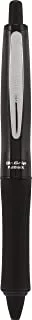 قلم حبر جاف كامل أسود قابل لإعادة الملء وقابل للسحب من بايلوت، نقطة متوسطة، حبر أسود، قلم واحد (36193)