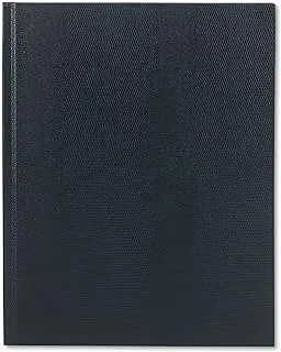 Blueline Executive Notebook with Ribbon Bookmark, 1-Subject, Medium/College Rule, Blue Cover, (75) 11 x 8.5 Sheets