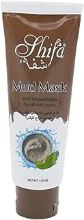 Shifa Mud Mask with Natural herbs for all skin types, 120 ml