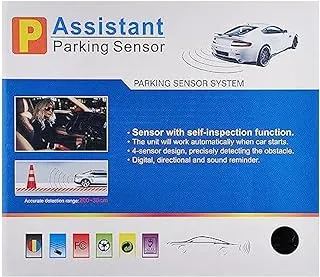 Nebras Car Parking Sensor for All Vehicles, White
