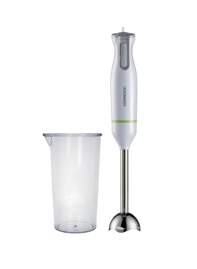 KENWOOD Hand Blender, Stainless Steel Wand, Variable Speed Control, Turbo Function, Removable Wand HBM02.001WH White