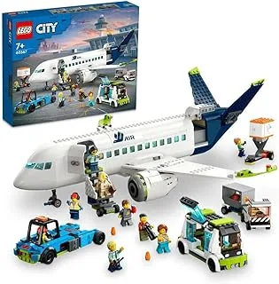 مجموعة ألعاب بناء طائرة ركاب المدينة 60367 من ليجو® (930 قطعة)