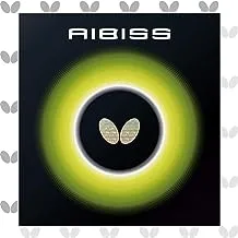 Butterfly Table Tennis Rubber Ibis, Black