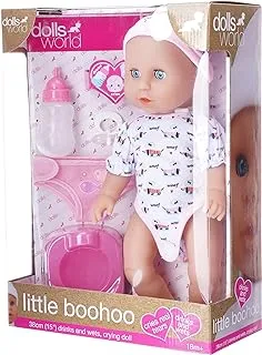 Dolls World Little Boohoo Doll, 38 cm Size