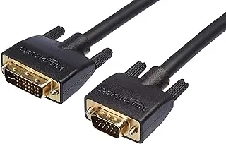 Amazon Basics dvi-i (24+5 pin) to vga cable - 6-foot (2M)