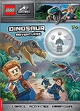 LEGO (R) Jurassic World (TM): Dinosaur Adventures Activity Book (with ACU guard minifigure): Activity Book with Minifigure