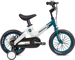 Mogoo Spark Kids Magnesium Alloy Lightweight Bike for 2-8 Years Old Boys Girls, Adjustable Height, Disc Handbrakes, Reflectors, Gift for Kids, 12in 14in 16-Inch Bicycle with Training Wheels