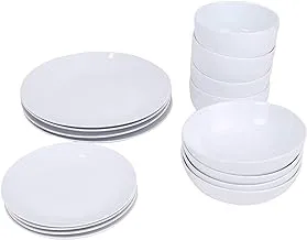 Home Concept AR-203 Dinner Serving 16-Pieces Set for 4 Persons, White