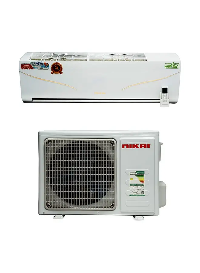 NIKAI Split Air Conditioner With Heating And Cooling Function Rotary Compressor 2 TON NSAC24136HC23N White