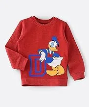 Donald Duck Sweatshirt for Infant Boys - Red, 12-18months
