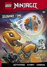 LEGO® NINJAGO®: كتاب أنشطة Sssnake Time (مع شخصية Snake Warrior المصغرة)