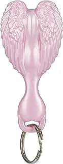 فرشاة شعر صغيرة من تانجل آنجل مع حلقة مفاتيح - وردي|فرشاة شعر صغيرة على شكل سلسلة مفاتيح|فرشاة شعر لفك تشابك الشعر