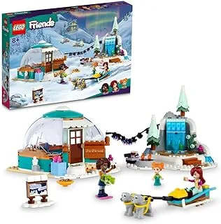 LEGO® Friends Igloo Holiday Adventure 41760 Building Toy Set (491 Pieces)