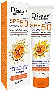 Disaar SPF50 Vitamin C Refreshing Whitening Sunscreen Cream 50 g