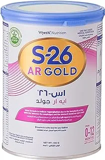 Nestle S26 AR Gold, Anti regurgitation Premium Starter Infant formula, 400g