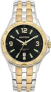 Armitron Adventure Armitron Men's Date Function Bracelet Watch, 20/5406, Two Tone/Black