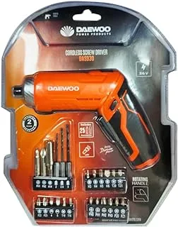 Daewoo Cordless Electric Screwdriver 3.6 Volt