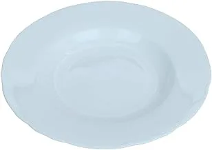 Sword Gallery Round Porcelain Serving Saucer White 8 Inch
