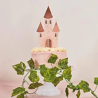 Club Green Princess Castle Cake Topper, Gold, Hblp105