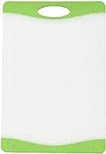 Alsaif Gallery Rectangular Cutting Board White with Green Medium 33 * 22.5 * 0.9cm