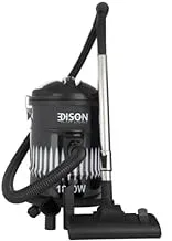 Edison Vacuum Cleaner Barrel 18L Black 1800W
