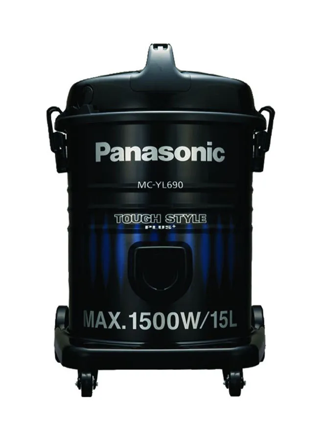 Panasonic Vacuum Cleaner 1500W 15 L MC-YL690A747 Black