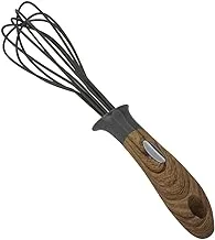 Alsaif Gallery Silicone Egg Whisk Wood Hand 12.5cm