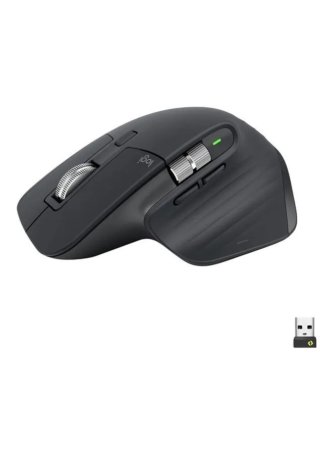 Logitech MX Master 3S Wireless Performance Mouse With Ultra Fast Scrolling BLACK