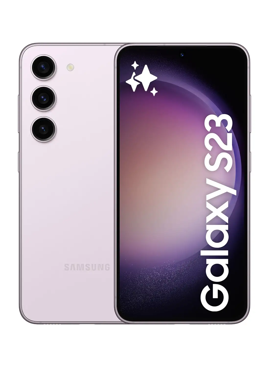 Samsung Galaxy S23 5G Dual SIM Lavender 8GB RAM 128GB - Middle East Version