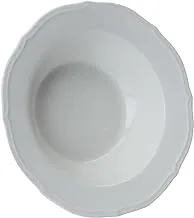 Alsaif Gallery Deep White Round Porcelain Plate 6