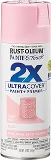Rust-OlEUm 249119 Painter'S Touch 2X Ultra Cover, 12 Ounce (Pack Of 1), Gloss Candy Pink