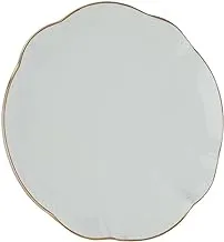 Alsaif Gallery Round Flat Porcelain Dish 28cm Large