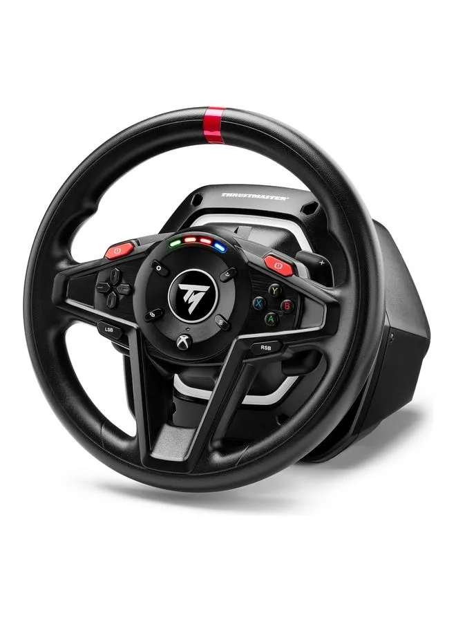 THRUSTMASTER Thrustmaster T128 Racing Wheel And Magnetic Pedals, Xbox Series X|S, Xbox One, Pc
