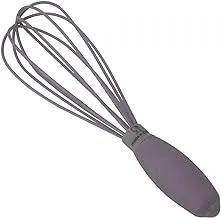 Alsaif Gallery Purple Silicone Egg Whisk Hand Silicone 9.5cm