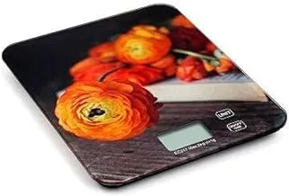 Alsaif Gallery Black Electronic Kitchen Scale 8 Kg