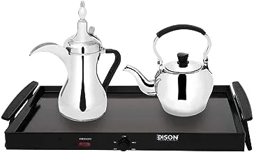 Edison Multi Use Griddle and Warmer Black 600W