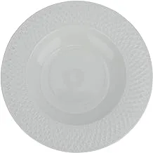 Alsaif Gallery Porcelain Round Flat Plate 17.5cm Small