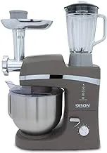 Edison Stand Mixer 4 Functions 6.5L Steel Cappuccino 1000W