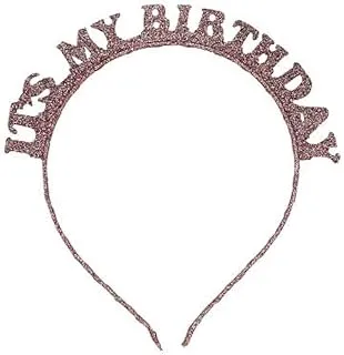Hootyballoo 'It'S My Birthday' Birthday Glitter Headband, Silver, One Size, Hbmm360