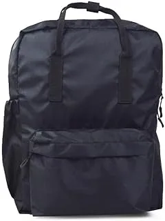 KO:LN Black Unisex Kids KL-SS23-BG-06 Solid Backpack