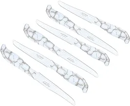 Alsaif Gallery Marble Plastic Hand Knife Set 6-Pieces