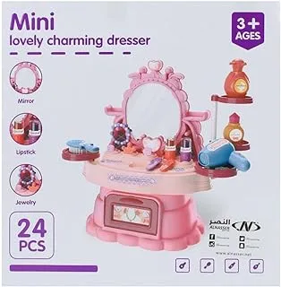 Makeup Table Beauty Set for Girls 24-Pieces