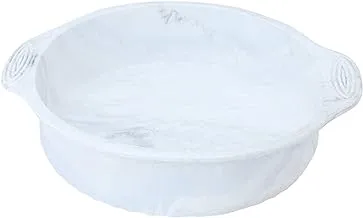 Alsaif Gallery Round Silicone Cake Mold with Marble Deep Hand