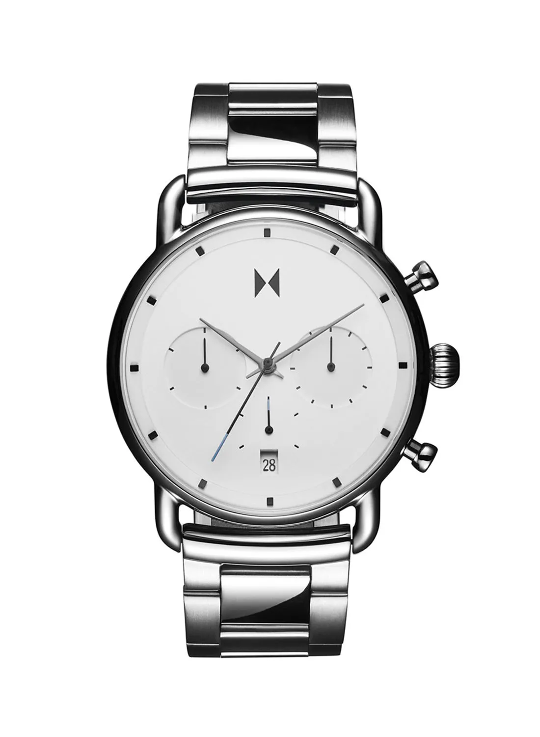 MVMT Men Chronograph Round Shape Stainless Steel Wrist Watch 28000267-D - 42 Mm