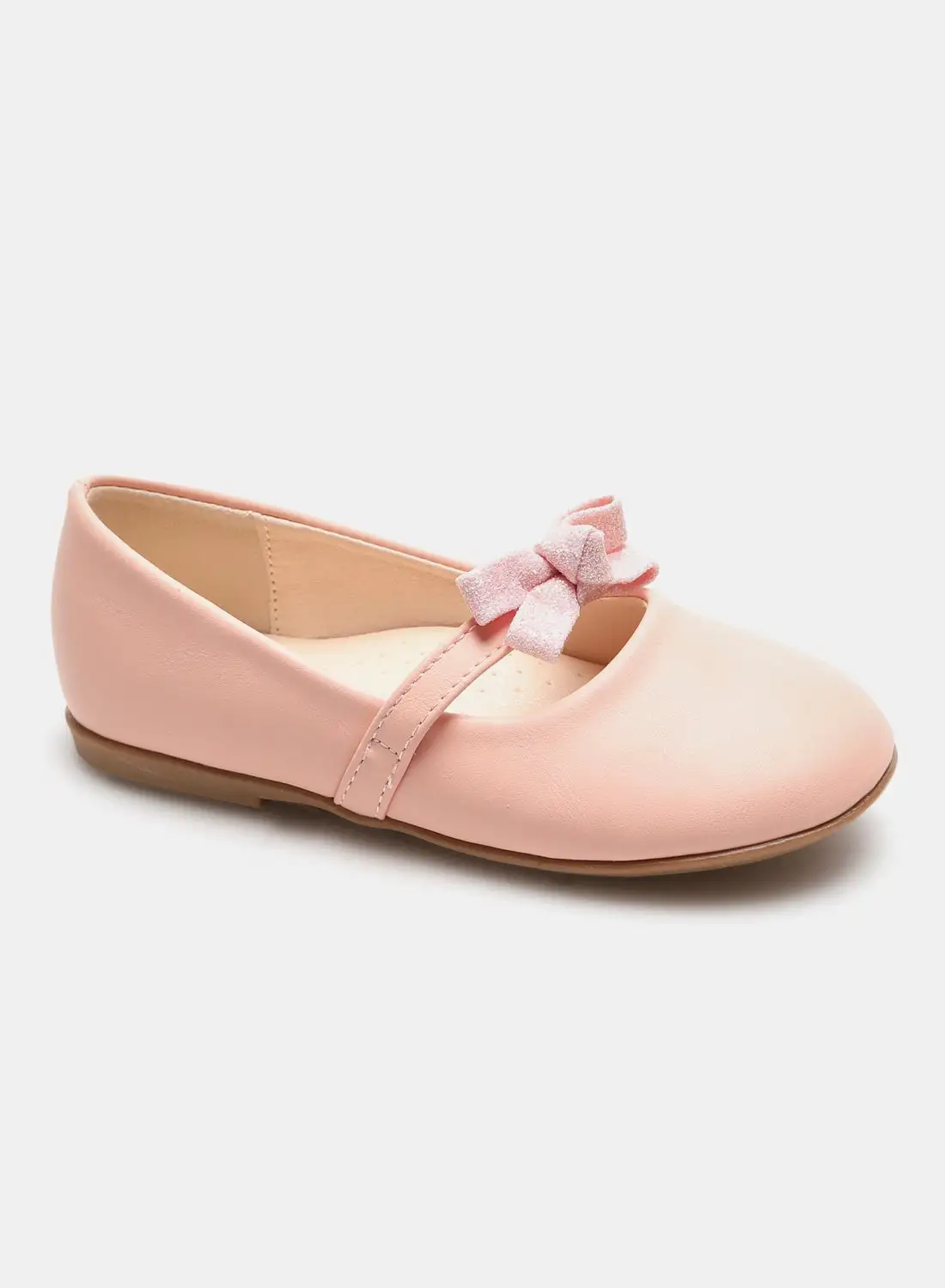 NEON Girls Fashionable Casual Ballerinas Pink