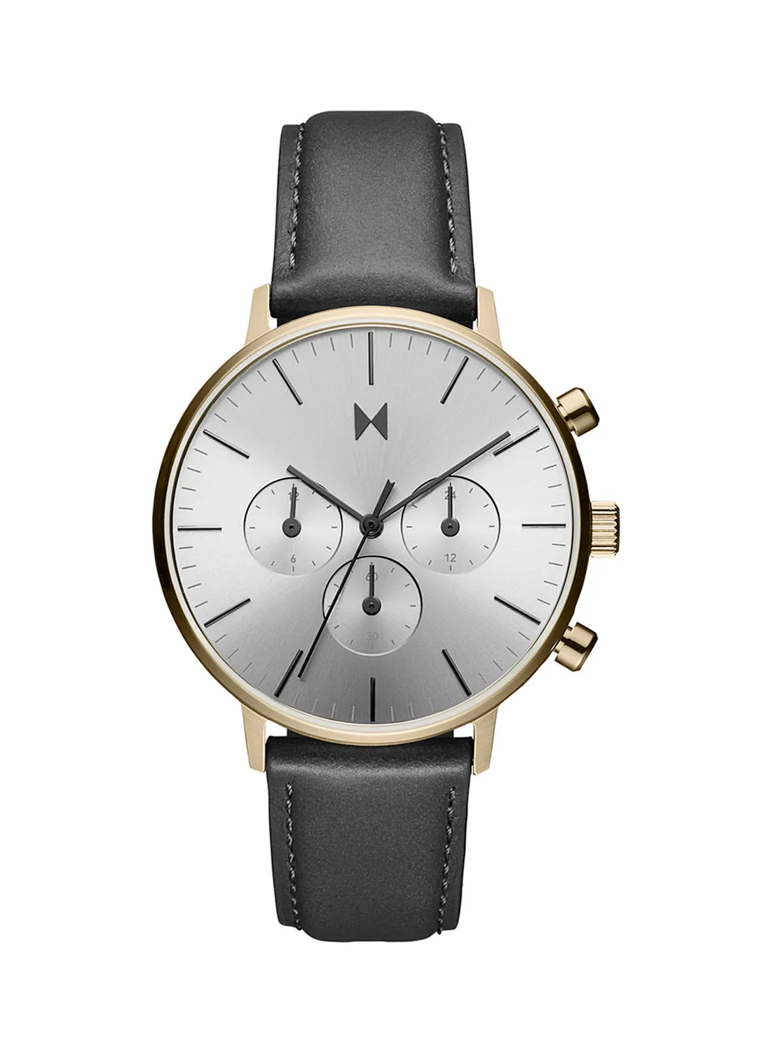 MVMT Men Analog Round Shape Leather Wrist Watch 28000282-D - 42 Mm