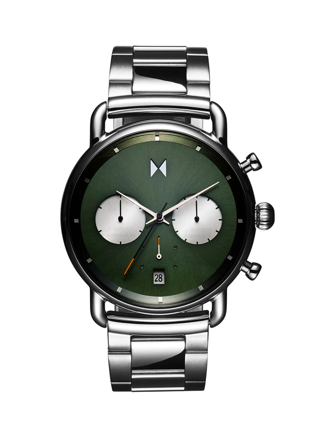 MVMT Men Chronograph Round Shape Stainless Steel Wrist Watch 28000268-D - 42 Mm